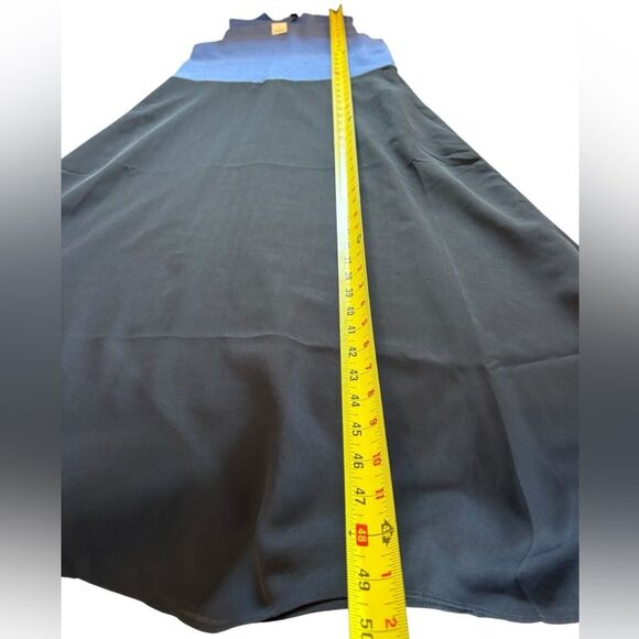 Ann Taylor Midi Dress Blue Navy Color Block Women’s Size Small NEW With Tags - Picture 11 of 11